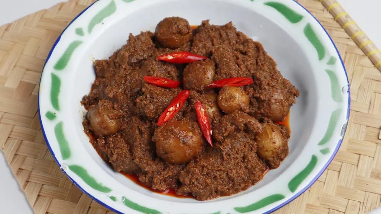 rendang kentang