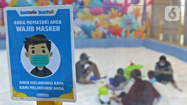 FOTO: Tempat Permainan Anak di Mal Sudah Mulai Beroperasi