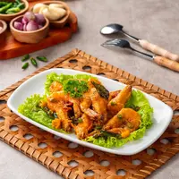 ilustrasi udang telur asin/Michaelnero/Shutterstock