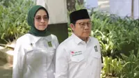 Rustini Murtadho adalah sosok yang selalu setia dampingi Cak Imin, kini jadi sorotan hangat warganet. Sumber: IG @cakiminow