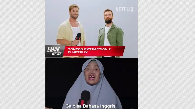 Viral Bu Sartika, Penemu Mayat Dalam Tong Jadi Bintang Iklan Netflix Bareng Chris Hemsworth
