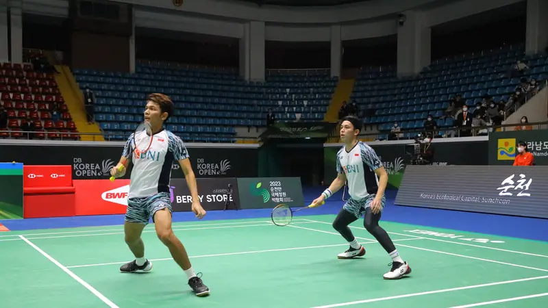 Fajar Alfian/Muhammad Rian Ardianto - Korea Open 2022 - 9 April-2