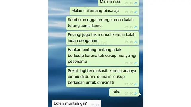 5 Chat Terlalu Percaya Diri ke Gebetan Ini Bikin Geleng Kepala