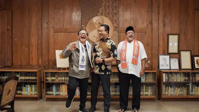 Pramono Anung, Rano Karno, dan Anies Baswedan