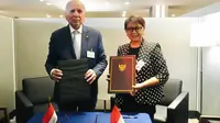 Indonesia dan Irak Tanda Tangani Perjanjian Bebas Visa bagi Pemegang Paspor Diplomatik dan Dinas