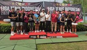 Liga Tenis Indonesia 2026 Seri 2 Hasilkan Bibit Baru, Petenis 14 Tahun Rebut 2 Gelar