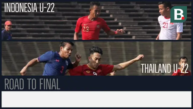 Timnas Indonesia U-22 Vs Thailand U-22