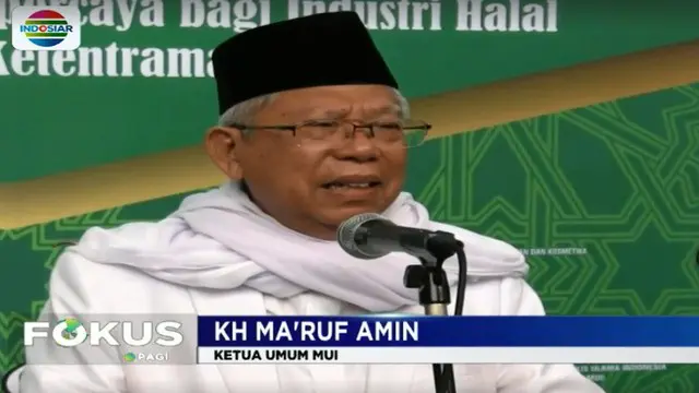 KH Maaruf Amin juga membenarkan pidato kapolri tersebut disampaikan Jendral Polisi Tito Karnavian di pesantren miliknya di Banten