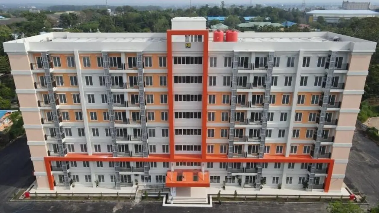 Kementerian PUPR membangun rumah susun (rusun) untuk Aparatur Sipil Negara (ASN) atau PNS di Kalimantan Selatan senilai Rp 71,2 miliar