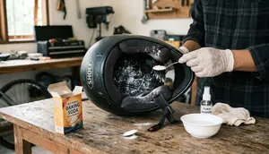 8 Trik Menghilangkan Bau Apek pada Busa Helm Tanpa Perlu Dicuci Basah, Cukup Pakai Bahan Dapur