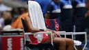 Ekspresi kekecewaan Roberta Vinci setelah kalah dari Flavia Penneta di final AS Terbuka 2015. Minggu (13/9/2015) dini hari WIB. (AFP Photo/Kena Betancur)