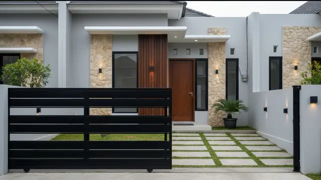 7 Model Pagar Besi Depan Rumah Minimalis, Desain Modern yang Tampil Elegan dan Tahan Lama