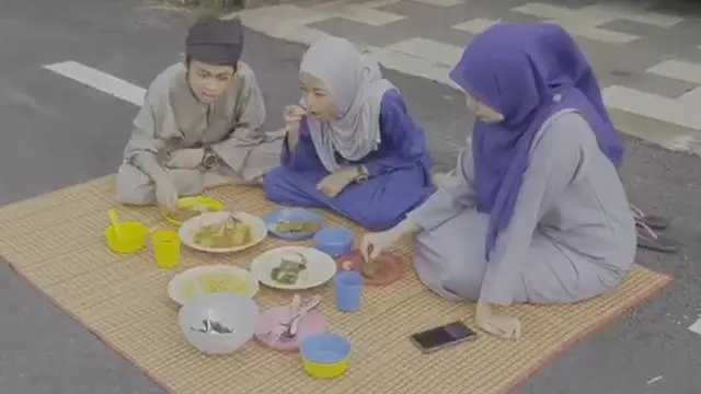 cara unik warga Malaysia lebaran di tengah Pandemi Covid-19