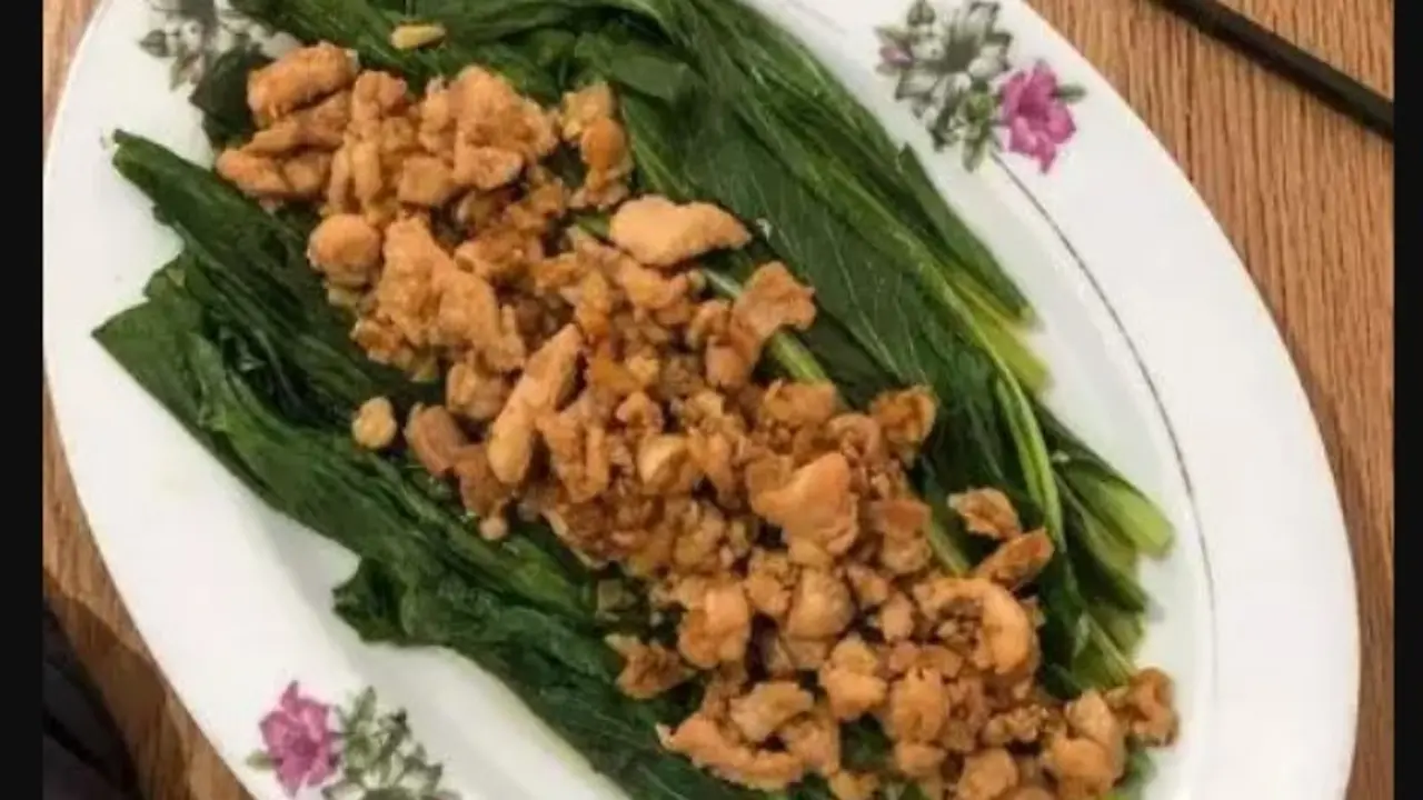 Sawi Siram Ayam