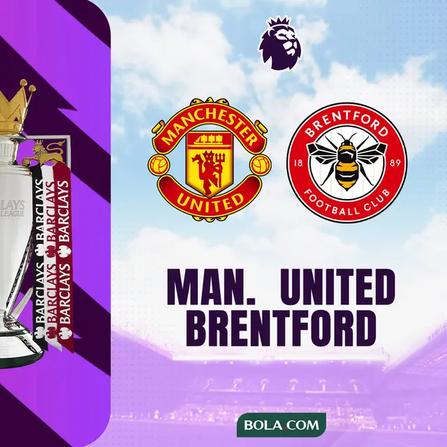 Liga Inggris - MU Vs Brentford