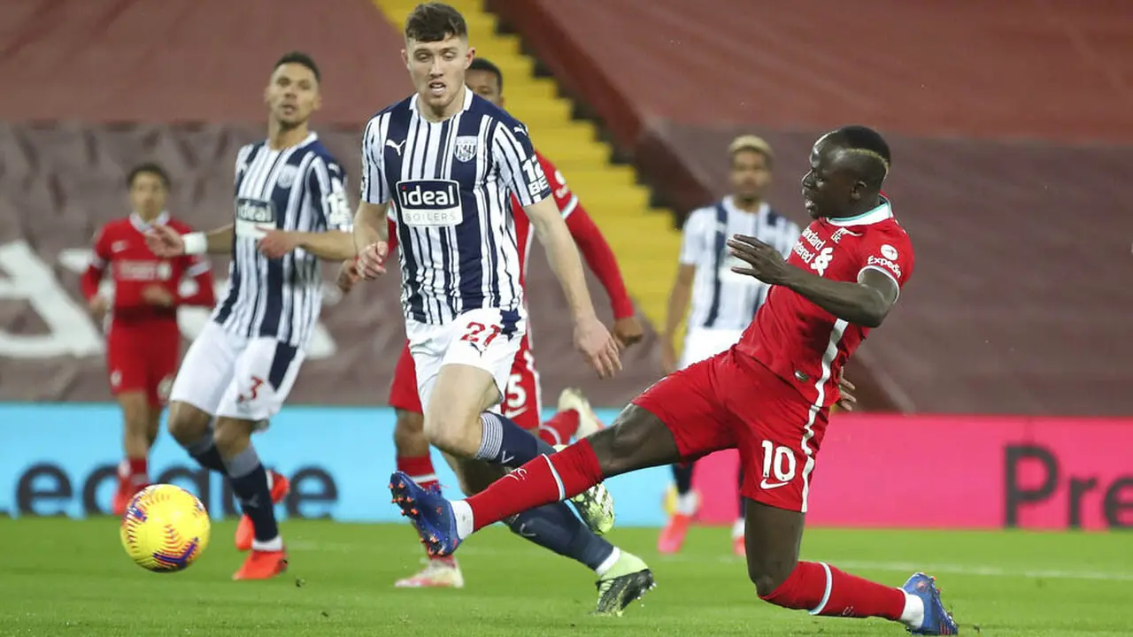 Foto Liga Inggris: Bermain di Anfield, Liverpool Ditahan Imbang West Bromwich Albion