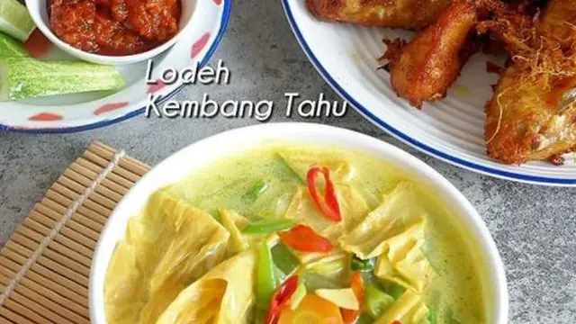 ilustrasi aneka resep kembang tahu yang bisa bikin perut kenyang dan praktis dibuat/Instagram/@janicaturini