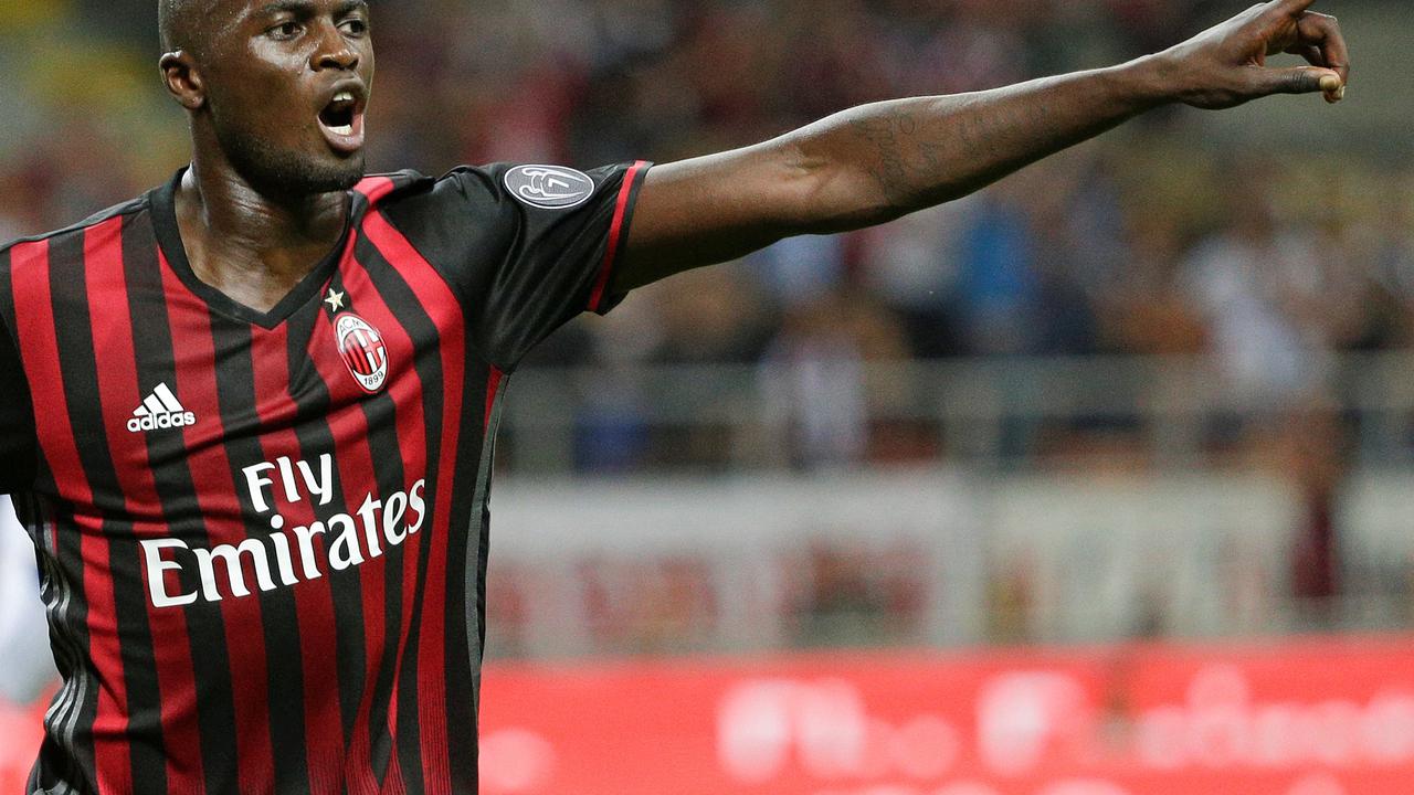Striker AC Milan M’Baye Niang. (Reuters/Max Rossi)