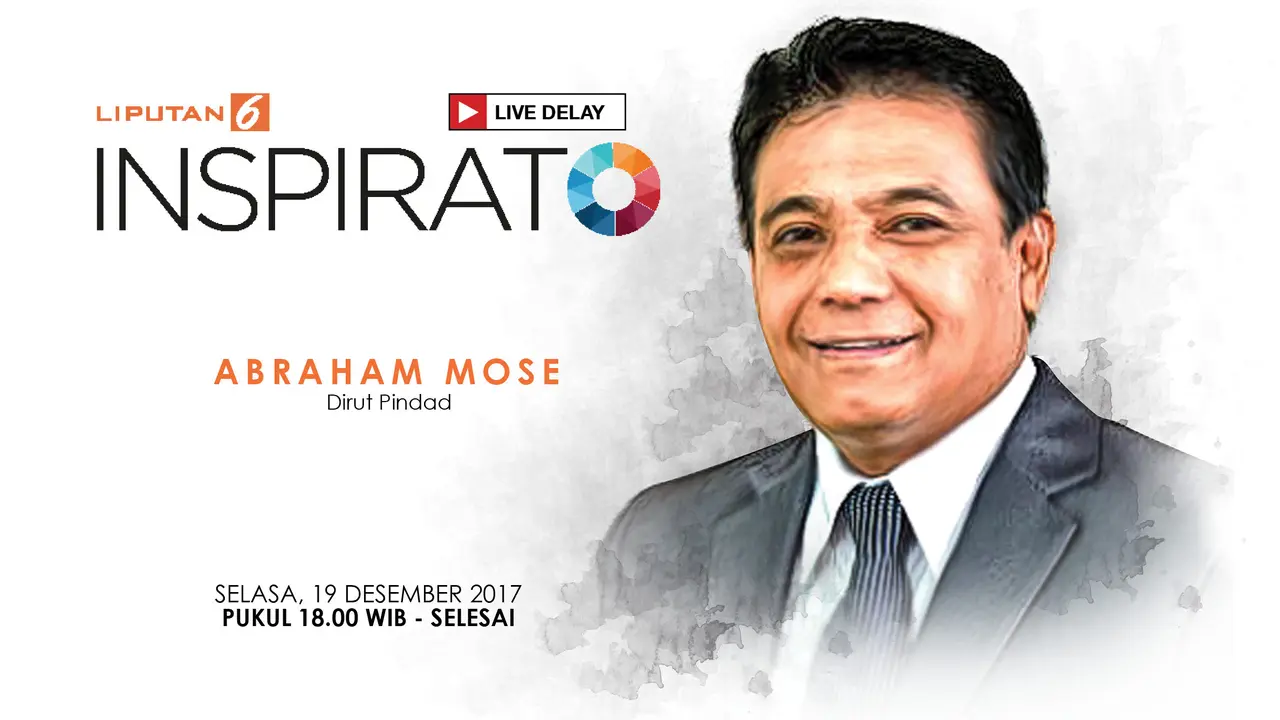 Saksikan Inspirato Bersama Abraham Mose, Dirut Pindad