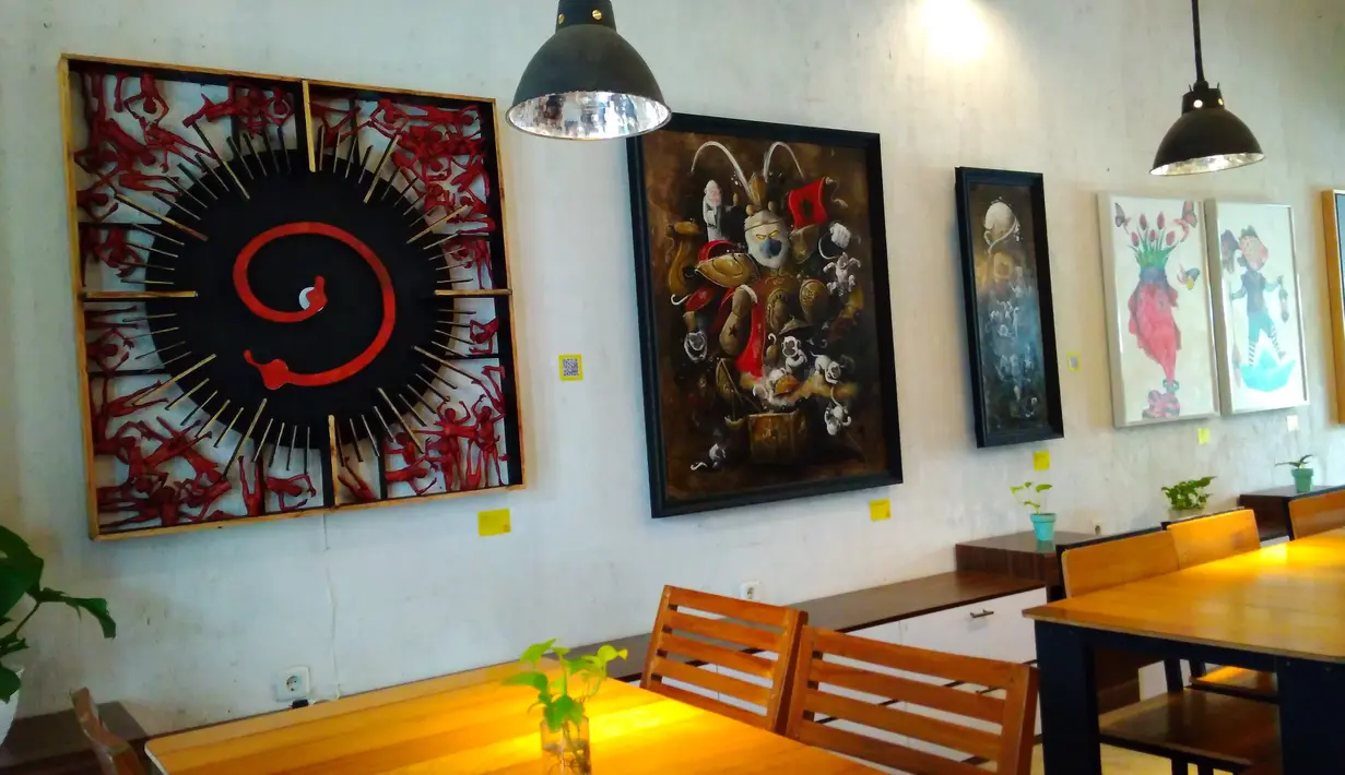 Tanpa mereka sadari, cara pandang berkarya menyatukan mereka. Bahwa berkarya harus bebas tanpa beban. (Liputan6.com/Pool/Tirana House)