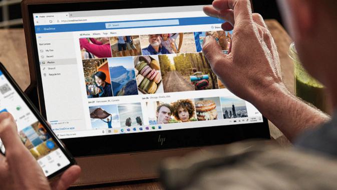 Ilustrasi Microsoft OneDrive. (Foto: Microsoft)