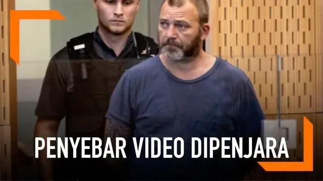Philip Arps menghadapi tuntutan penjara 14 tahun setelah menyebarkan video brutal penyerangan masjid di Selandia Baru.