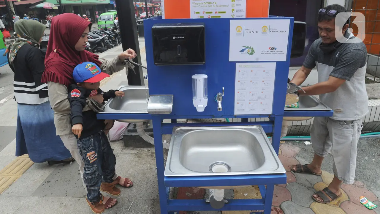Pemkot Bogor Sediakan Wastafel Portabel Buat Warga