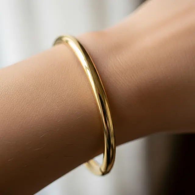 9 Model Gelang Emas Karat Tinggi Tidak Mudah Penyok, Investasi Tahan Banting