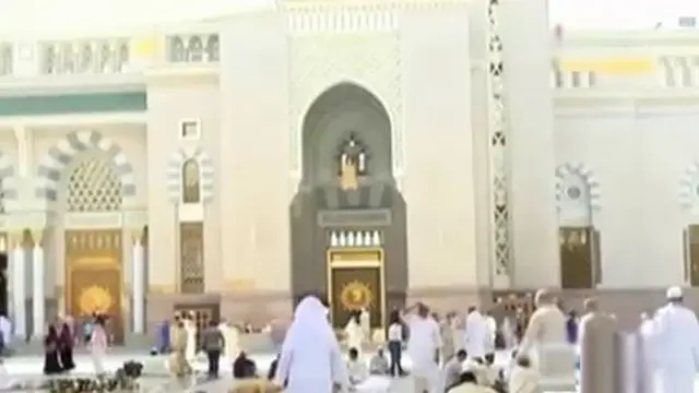 Keindahan Masjid Nabawi Jadi Tujuan Jemaah Haji