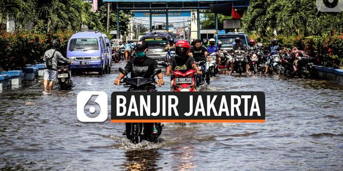 VIDEO: 49 RT di DKI Kebanjiran, Mayoritas di Jakarta Timur