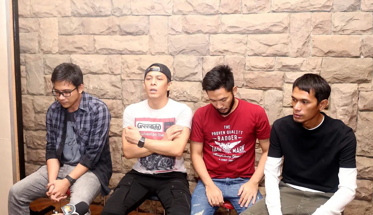 Setelah berganti nama menjadi Noah, Ariel dan kawan-kawan terakhir mengeluarkan album perdananya pada 2012 silam.  (Andy Masela/Bintang.com)