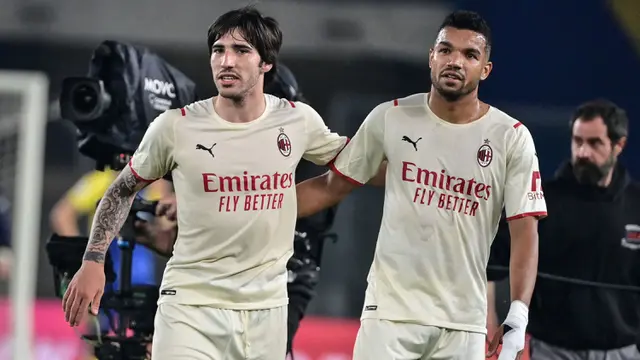 Foto: Apiknya Performa Sandro Tonali Saat Bawa AC Milan Ambil Alih Singgasana Liga ltalia