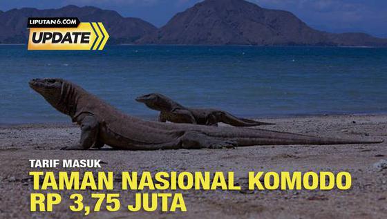 Liputan6 Update: Wacana Tiket Terusan Taman Nasional Komodo Senilai Rp 3,75 Juta