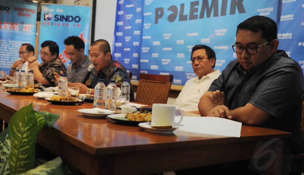 Diskusi polemik Pilkada langsung atau tidak langsung kembali digelar di Jakarta, (13/9/2014). (Liputan6.com/Herman Zakharia)