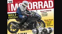 Tampang BMW S1000RR baru di majalah Jerman, Motorrad.