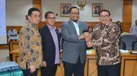 Politisi dari Fraksi PKB Lukman Edy terpilih dan disahkan sebagai Ketua Pansus RUU tentang Penyelenggaraan Pemilu.