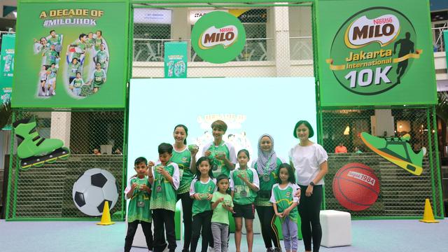 Fakta Kemeriahan A Decade of MILOJI10K, Event Seru Dukung Anak dan Remaja Juara