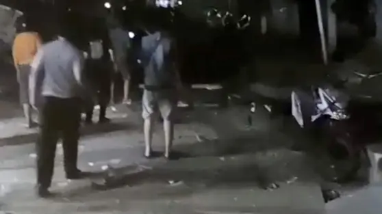 Ledakan di Pasar Cimanggis Tangsel, Sejumlah Bangunan Runtuh