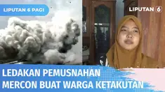 Bermaksud agar tak membahayakan, satu kwintal lebih serbuk petasan diledakkan oleh polisi. Warga sekitar di Bangkalan mengaku kaget dan takut dengan suara ledakan keras. Mereka mengira ledakan berasal dari bom.