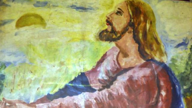 Melukis dengan Lidah, Karya-Karya Pria Ini Memukau