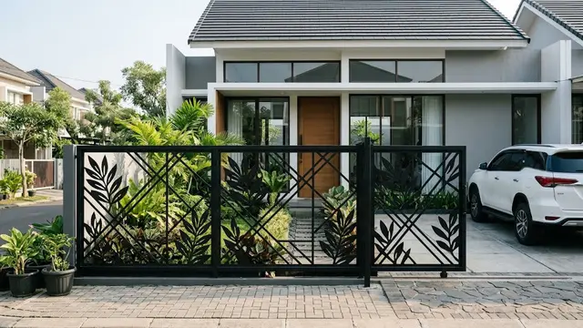 Model Pagar Rumah Minimalis untuk Lahan Sempit