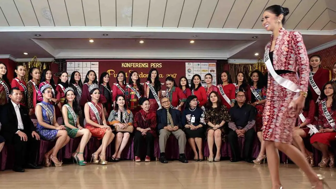 [Bintang] Konferensi Pers Pemilihan Puteri Indonesia 2017