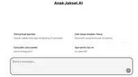 AnakJaksel AI. Credit: AJAI