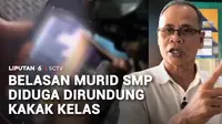 Belasan murid SMP negeri di Tangerang Selatan diduga menjadi korban perundungan oleh kakak kelasnya. Para korban dipaksa meminum cairan racikan kakak kelasnya. Akibatnya, satu murid mengalami sakit perut.