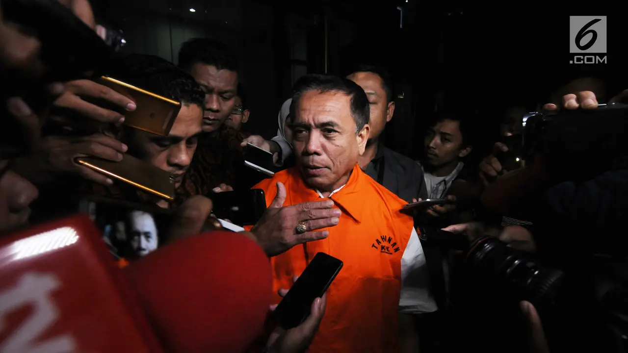 Gubernur Aceh Irwandi Yusuf Resmi Ditahan