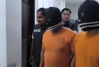 Anggota Polisi Tapsel ini Pesta Sabu Bareng Bandar. (Liputan6.com/Reza Efendi)