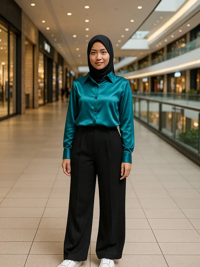 Model Atasan Wanita Lengan Panjang/ChatGPT