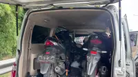 TNI tangkap maling motor saat hendak kabur di jalan tol. (istimewa)