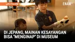 Di Museum Seni Modern Nasional Tokyo, anak-anak bisa menitipkan mainan kesayangan mereka untuk "menginap" di museum.