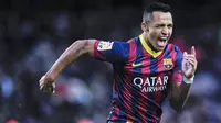 Alexis Sanchez Yakin Inter Milan Bisa Kalahkan Barcelona di Liga Champions